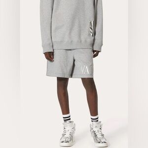 VALENTINO Logo Drawstring Shorts